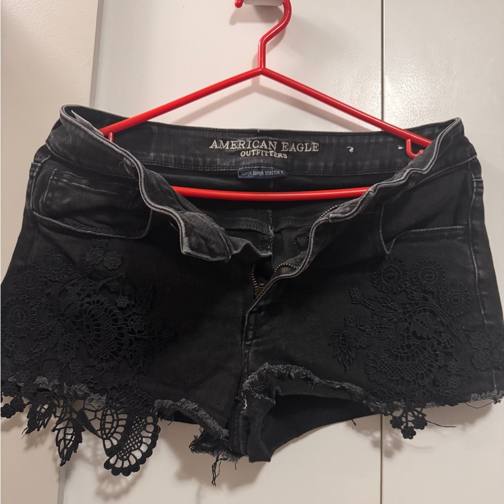7 pieces denim sexy shorts fits med-large